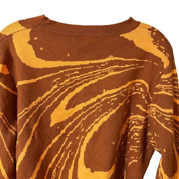 Fashion Nova Maya Cropped Marbled Top - Picture 9 of 11